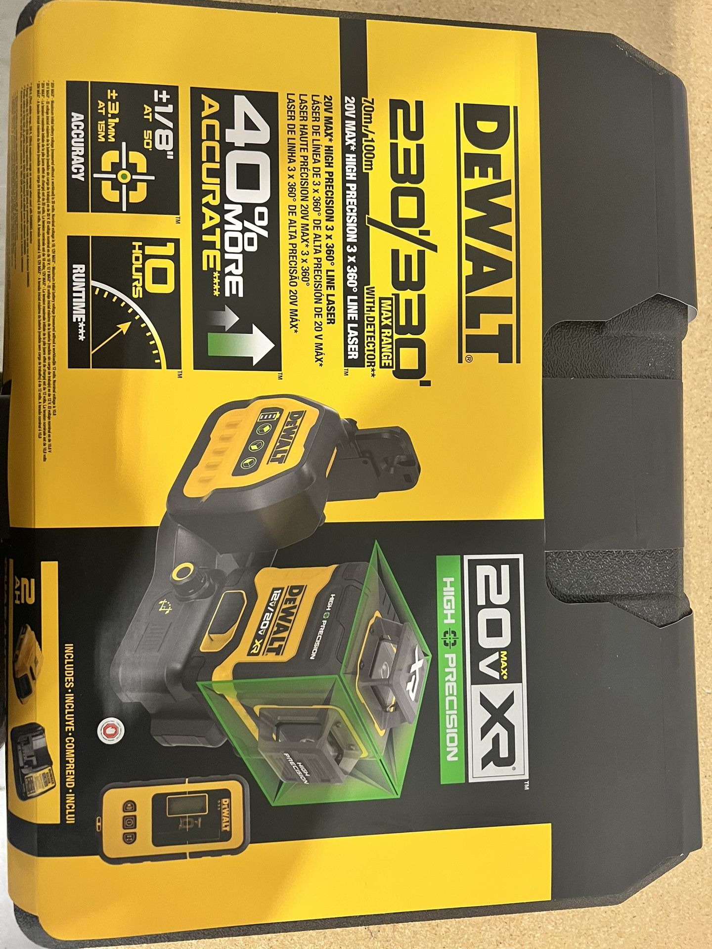 DeWalt 360 Green Laser DCLE34033D1