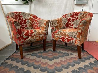 COASTER FINE FURNITURE Autumnal Fabric Armchairs (Set of 2)