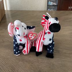 Lefty And Righty Beanie Babies 2000 Edition 