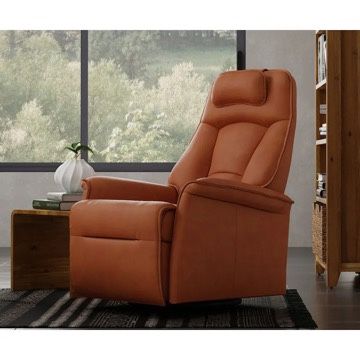 Brand New Fjords Leather Recliner