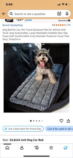 New gray large travel mattress bed non slip washable