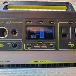 Goal Zero YETI 500x Portable Power Station with upgrade