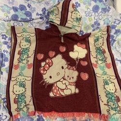 Sanrio Hello Kitty Cinnamoroll My Melody Poncho