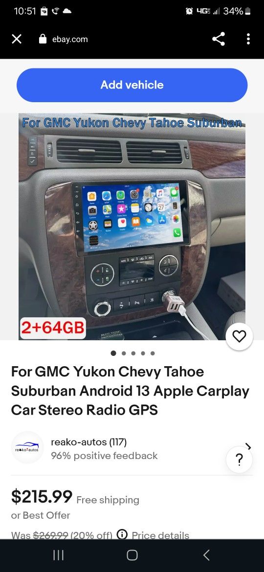 Android /Apple Car Play