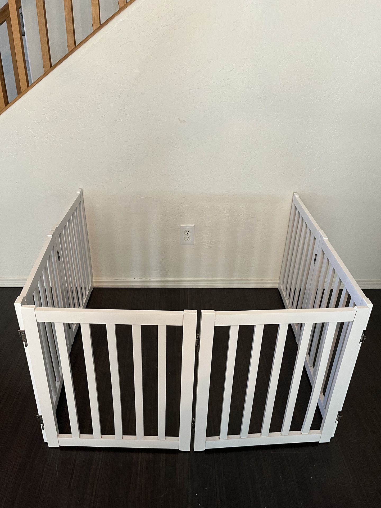 Baby / Dog Gate 6 Panel White