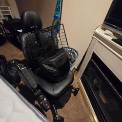 Pride Jazzy Air 2 Power Wheelchair + Independence Kit,  $4800 purchased in july