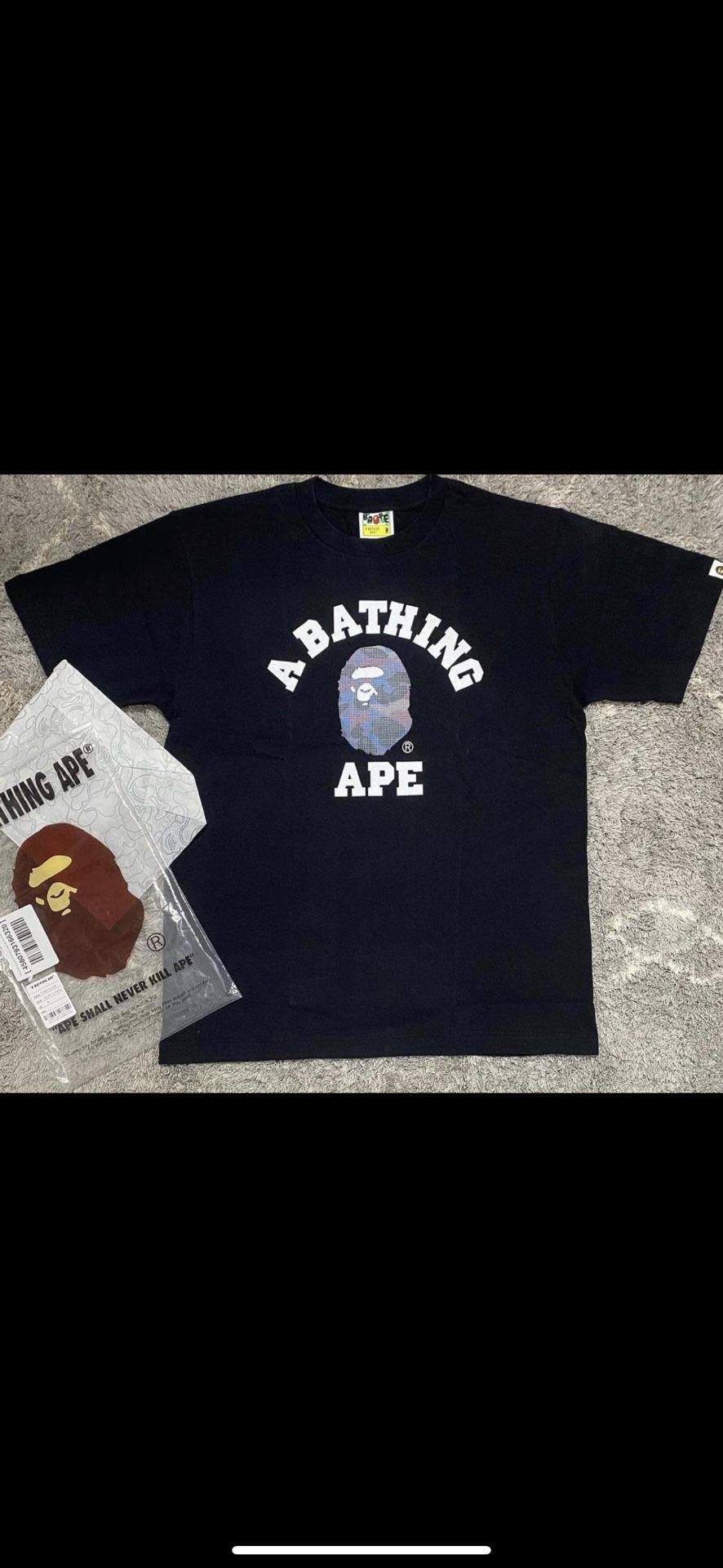 Bape Black T- Shirt 