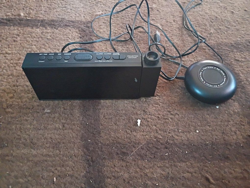 Clock/ Clock Projector And Sound Cover