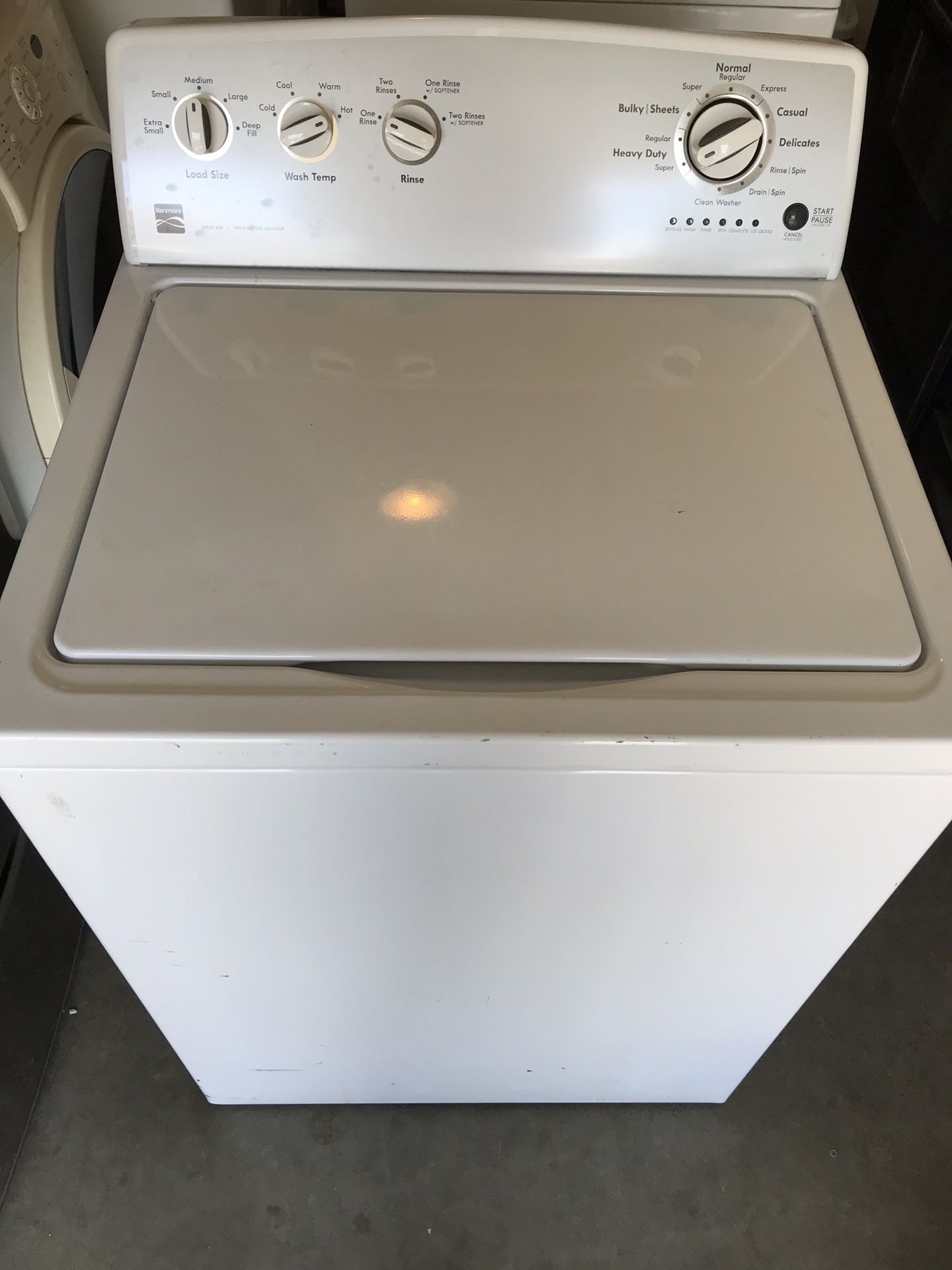Kenmore Series 400 Washer