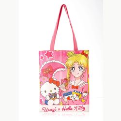 Hello Kitty X Sailor Moon 🌙 Tote Bag 