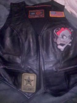 Classic leather Gear Vest