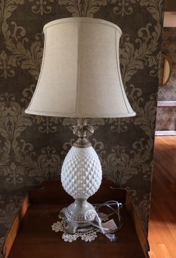 Gorgeous glass lamp