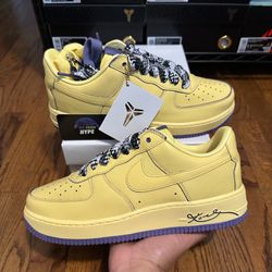 Size 11.5M, 12M - Nike Air Force 1 Low Protro x Kobe Bryant ‘Mamba Mentality’