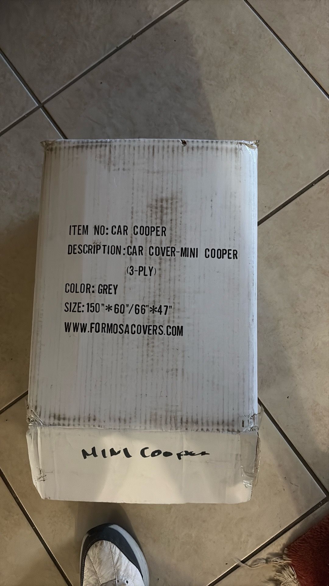 Mini Cooper Car Cover