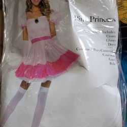 Princess Peach Costume Halloween Mario