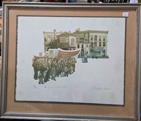 Limited Edition Print Journee Internationale des Femmes by Christian Broutin-PLEASE READ DESCRIPTION