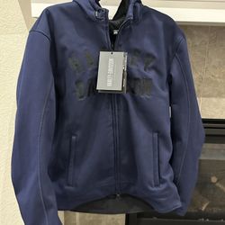 NEW Harley-Davidson Motorcycle Deflector Hooded Fleece Jacket LARGE L