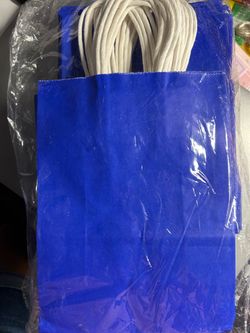 Blue Favor Bags 30 Count