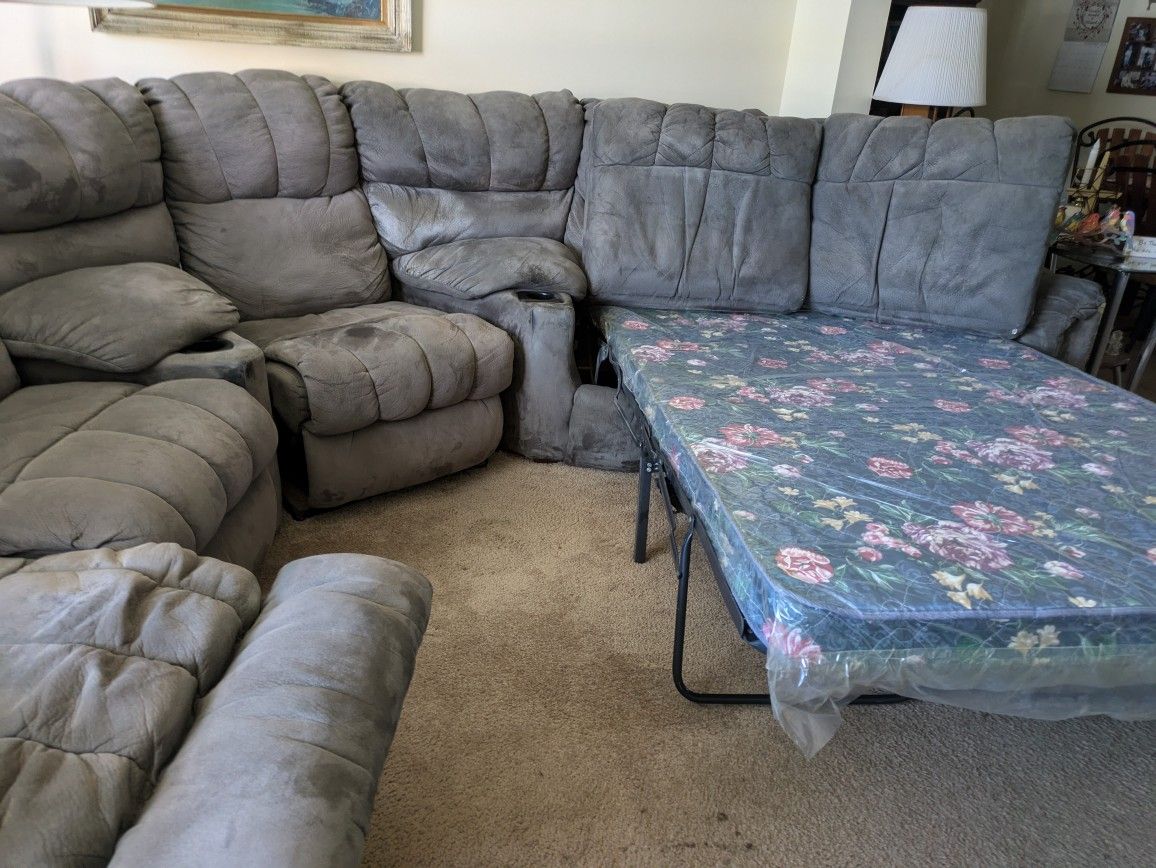  Gently Used Sofa Bed Couch 