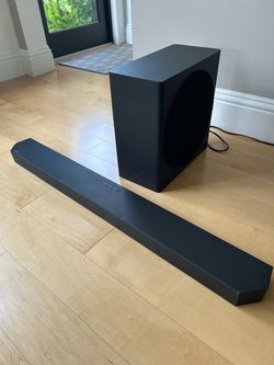 Samsung Q series soundbar and subwoofer