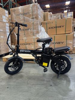 Folding electric bicycle