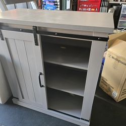 Small Gray Cabinet