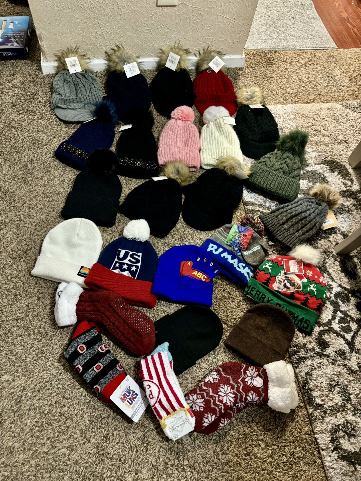 New Hats And Socks 🧦 5$ For Each
