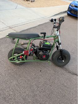 Fully built FRP mini bike