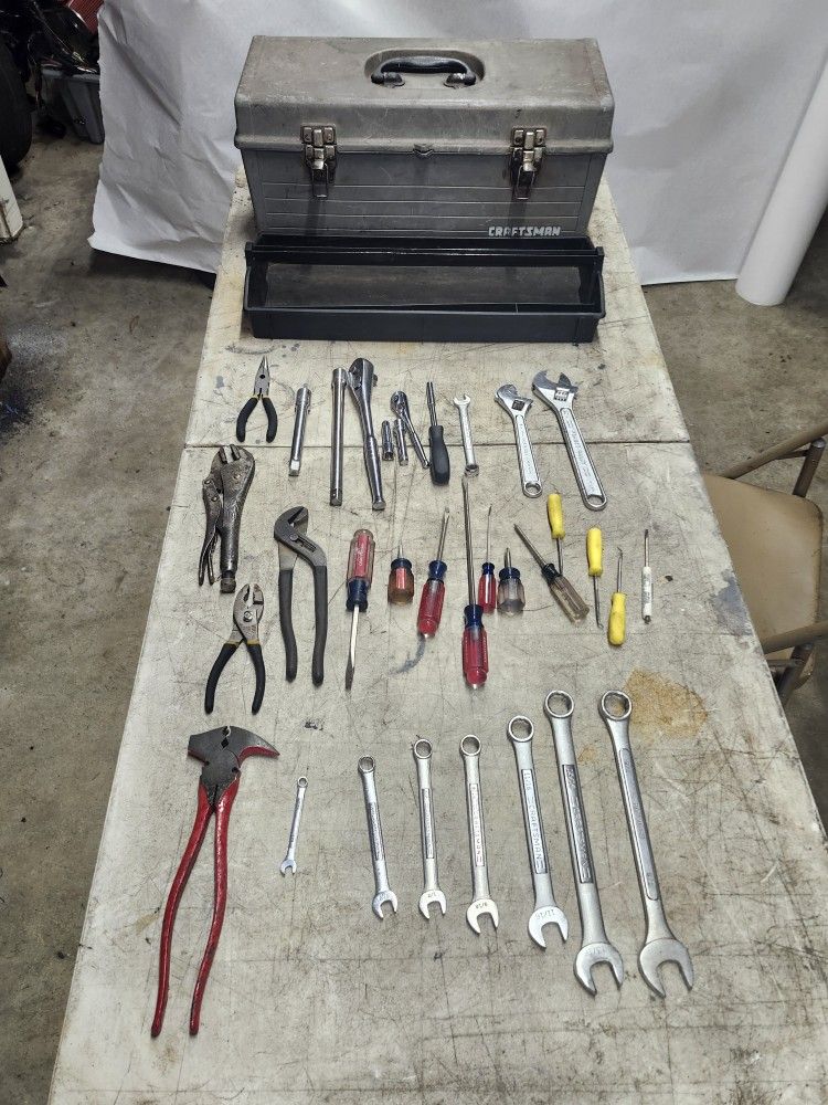 Tool Box And Tools