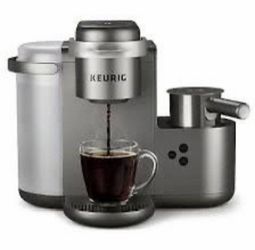 K-Café  - Keurig Single Serve Coffee Latte & Cappuccino Maker.  Plus Free 63 K-Cups assorted coffee