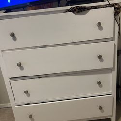 White dresser