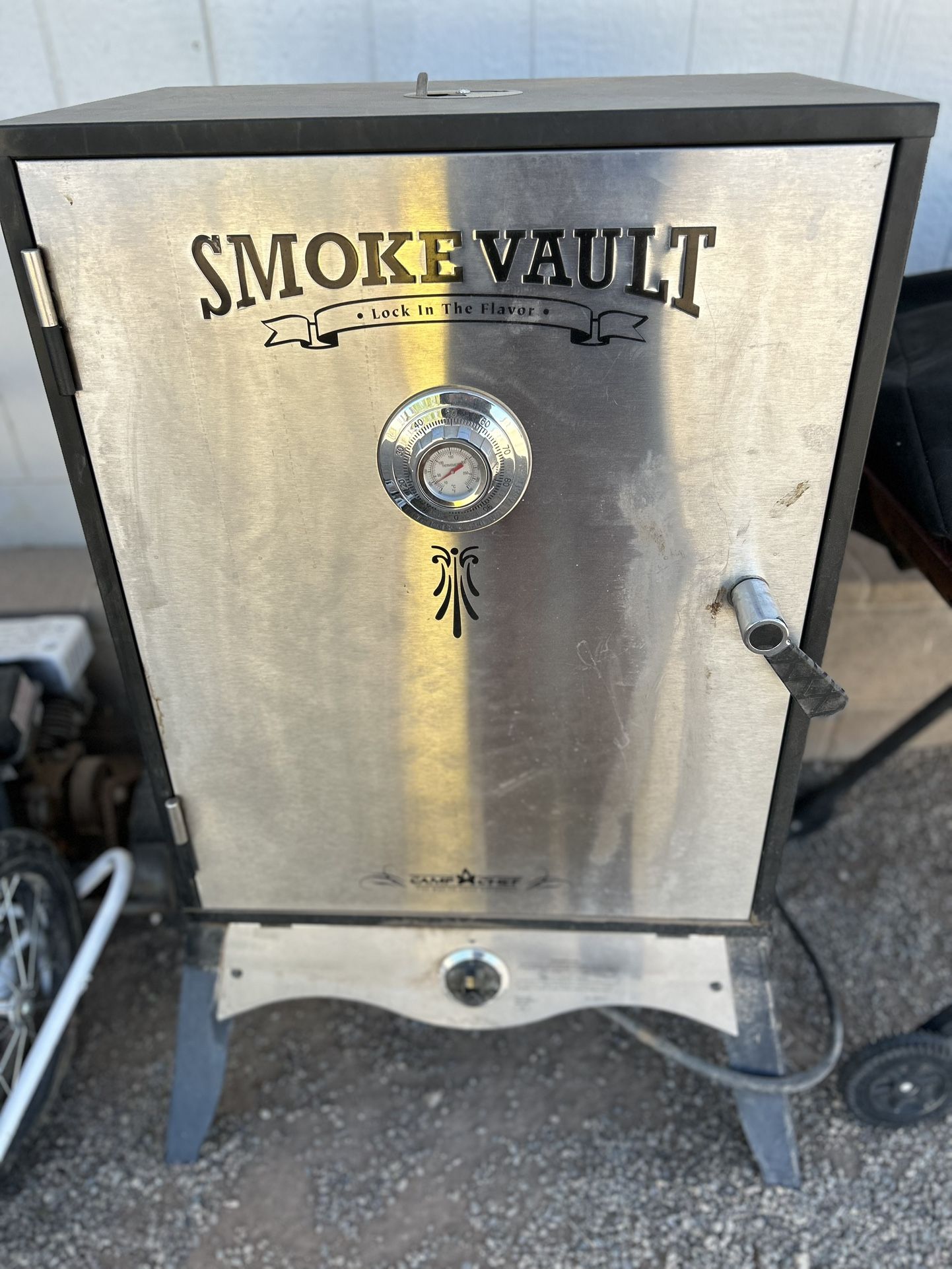 Propane Stainless Steal Meat Smoker!!