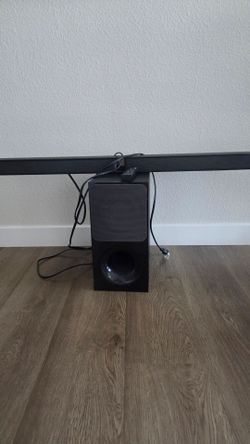 Soundbar with Subwoofer and Remote