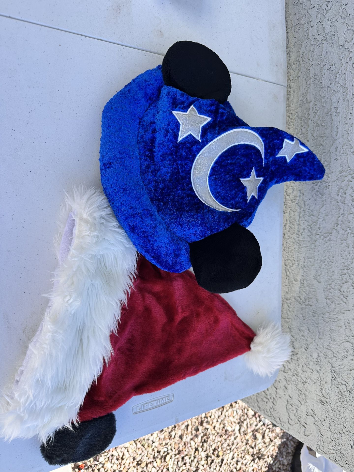Disney Santa And Sorcerer Hats