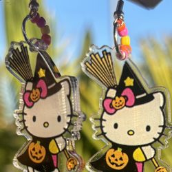 Hello Kitty Dangle Earrings