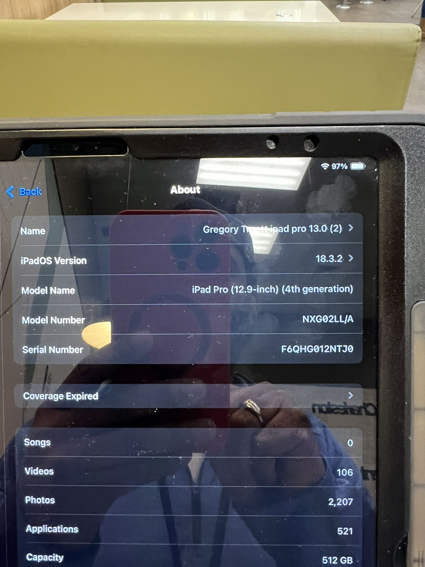 Ipad Pro 12.9 Inch 500 Gb Of Storage