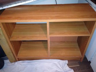 Wooden book shelf