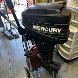 Outboard Motor Kicker 9.9hp Mercury 