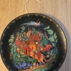 Russian decorative Plate