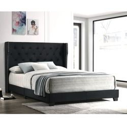KING BED FRAME NO MATTRESS 