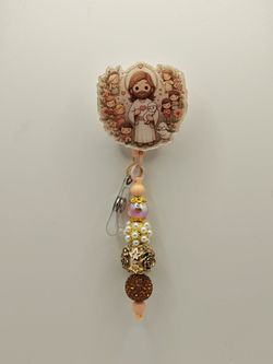 Jesus Alligator Badge Reel