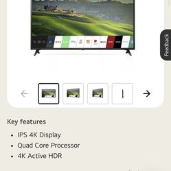 Lg 55” Tv