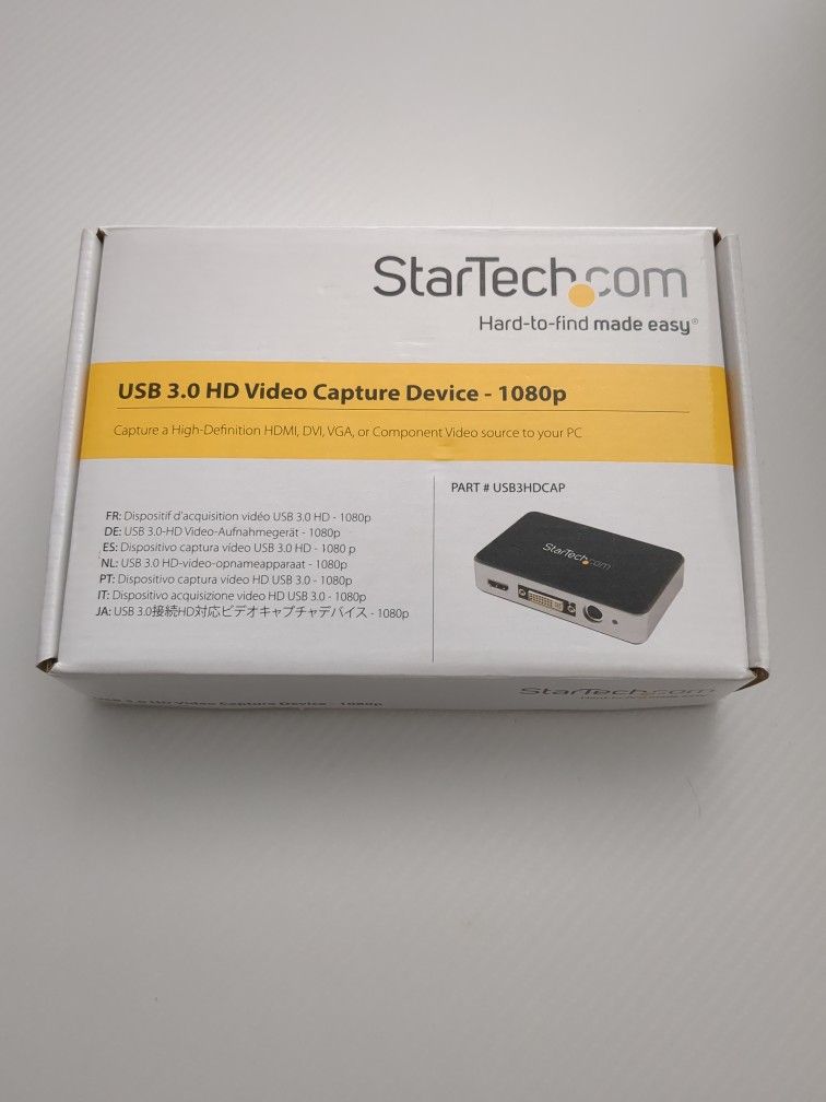 StarTech 1080p USB Video Capture Card