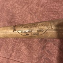Rare VINTAGE MacGREGOR BAT Major League Henry Aaron MODEL NO. S450.