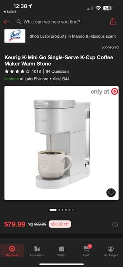 KEURIG K MINI MACHINE