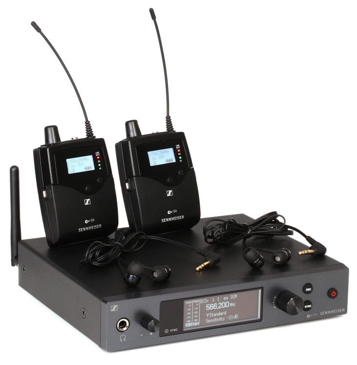 Sennheiser In ear Wireless Monitor System IEM G-4 TWIN A-1