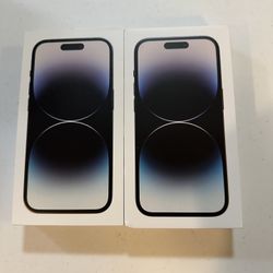 *Lot Of 2* Apple iPhone 14 Pro EMPTY BOXES ONLY Good For Repackaging