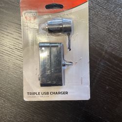 TRIPLE USB CHARGER