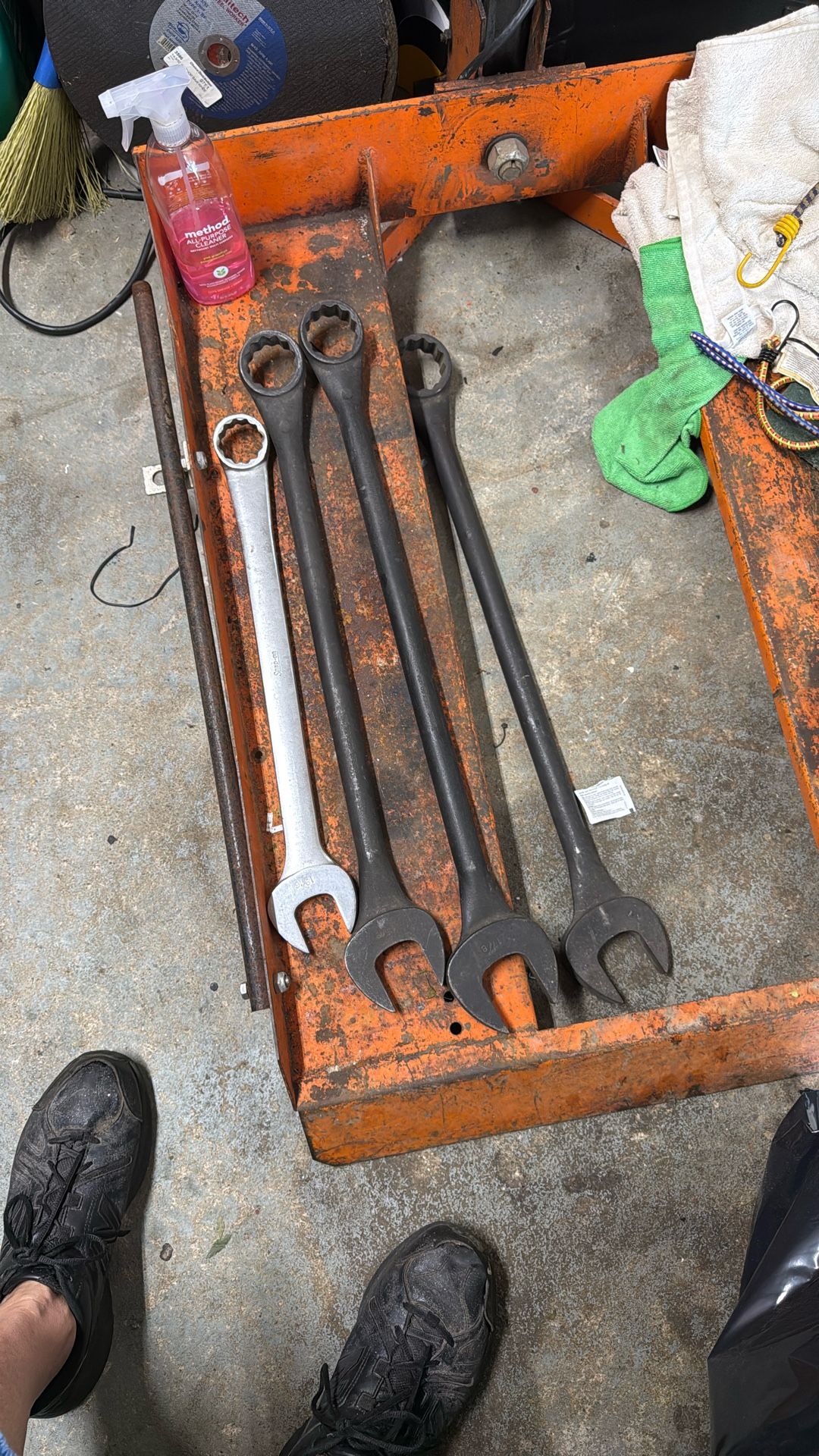 Snap-on wrenches