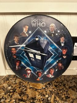 Dr. Who Glass Face Clock - New
